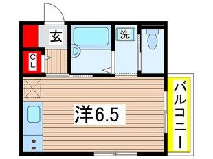 セゾンコ－セ－の物件間取画像